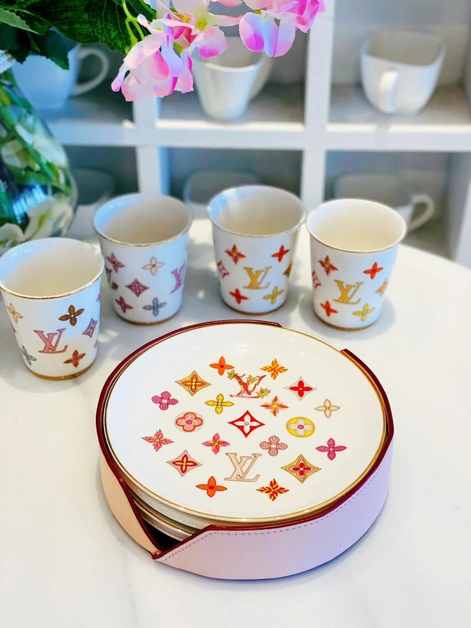 Set L piatti+bicchieri